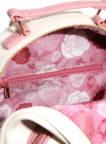 Mini sac à dos La Belle et la Bête Portrait Floral Loungefly