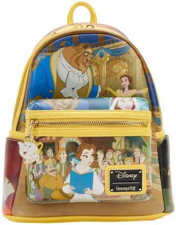 Mini sac à dos La Belle et la Bête Princesse Scène Loungefly