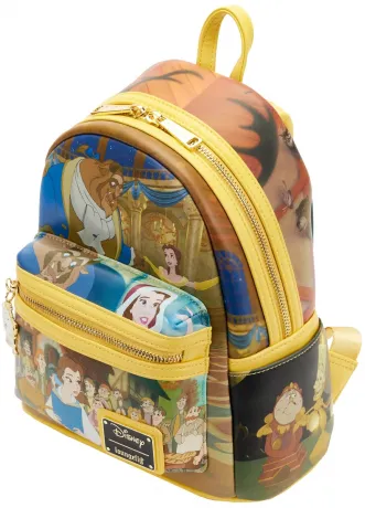 Mini sac à dos La Belle et la Bête Princesse Scène Loungefly