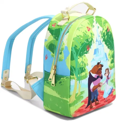 Mini sac à dos la Belle et la Bête Promenade Loungefly