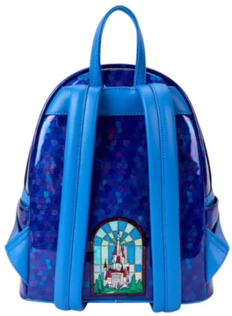 Mini sac à dos La Belle et la Bête Vitrail Loungefly