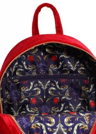 Mini sac à dos La Belle et la Bête Vitrail Loungefly