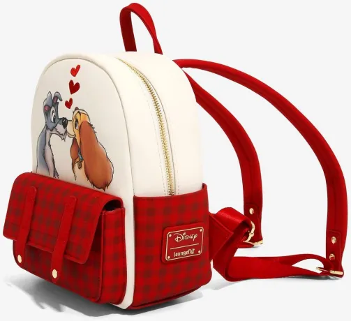 Mini sac à dos La Belle et le Clochard Bisous Loungefly