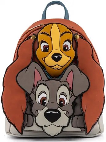 Mini sac à dos La Belle et le Clochard Cosplay Loungefly