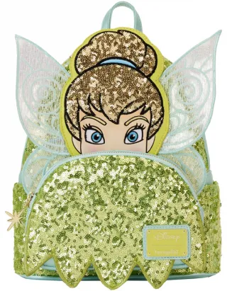 Mini sac à dos la Fée Clochette Sequin Cosplay Loungefly