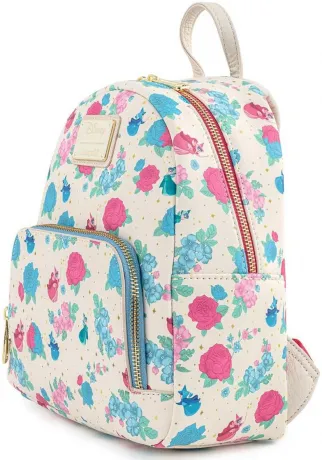 Mini sac à dos Les Trois Bonnes Fées Floral Loungefly
