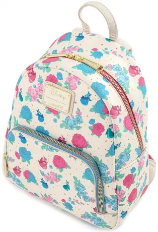 Mini sac à dos Les Trois Bonnes Fées Floral Loungefly