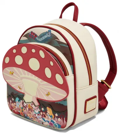 Mini sac à dos la Fête de Thé en Folie sous le Champignon Loungefly