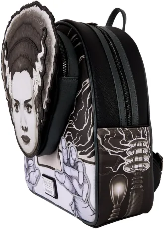 Mini sac à dos La Fiancée de Frankenstein Glow Loungefly