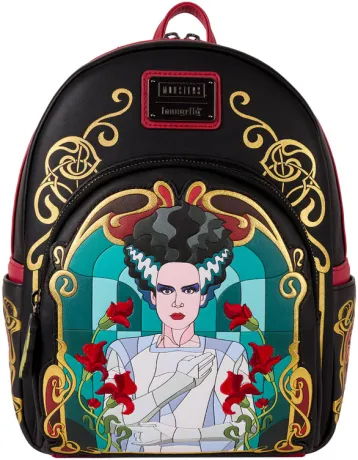 Mini sac à dos la Fiancée de Frankenstein Vitrail Loungefly
