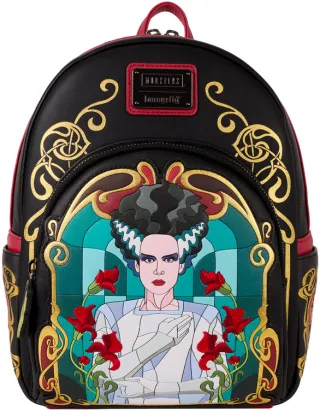 Mini sac à dos la Fiancée de Frankenstein Vitrail Loungefly