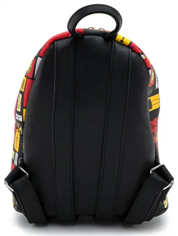 Mini sac à dos La Machine à Remonter le Temps Delorean Loungefly