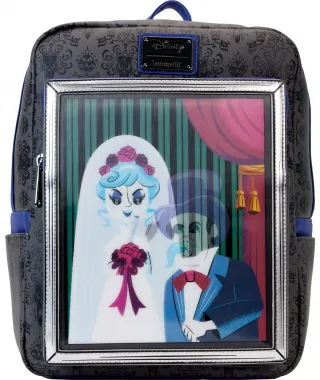 Mini sac à dos La Mariée “veuve noire” Portrait Lenticulaire Loungefly