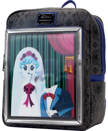 Mini sac à dos La Mariée “veuve noire” Portrait Lenticulaire Loungefly