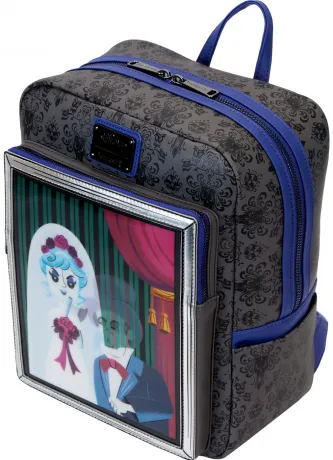 Mini sac à dos La Mariée “veuve noire” Portrait Lenticulaire Loungefly