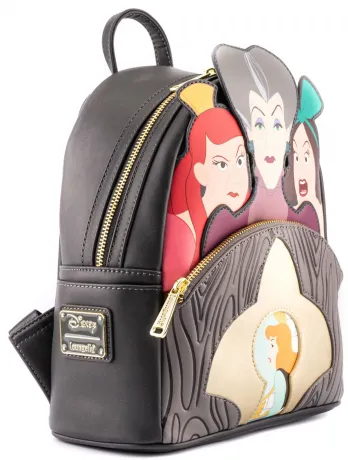 Mini sac à dos Méchante Belle-Mère et Belles-Sœurs Villains Scène Loungefly