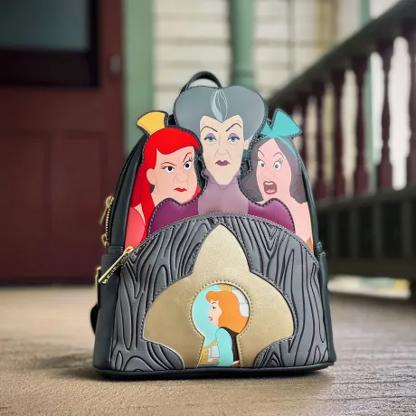 Mini sac à dos Méchante Belle-Mère et Belles-Sœurs Villains Scène Loungefly