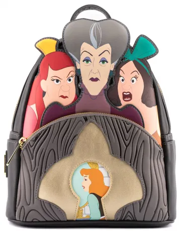 Mini sac à dos Méchante Belle-Mère et Belles-Sœurs Villains Scène Loungefly