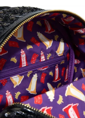 Mini sac à dos la Méchante Reine Figural Sequin Loungefly