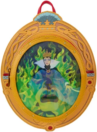Mini sac à dos la Méchante Reine Miroir Lenticulaire Loungefly