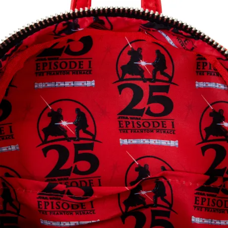 Mini sac à dos La Menace Fantôme 25ème Anniversaire Dark Maul Cosplay Loungefly
