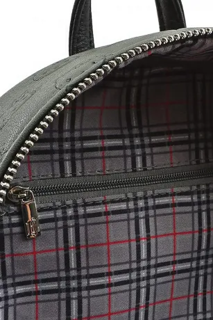 Mini sac à dos Hello Kitty Plaid Gris Loungefly