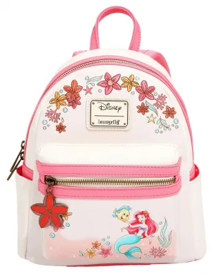 Mini sac à dos La Petite Sirène Floral Loungefly