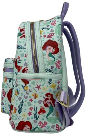 Mini sac à dos La Petite Sirène Impression Intégrale Loungefly