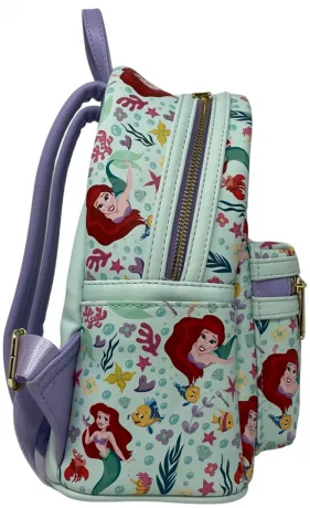 Mini sac à dos La Petite Sirène Impression Intégrale Loungefly