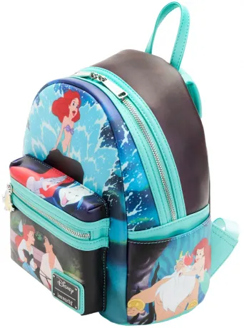 Mini sac à dos La Petite Sirène Princesse Scène Loungefly