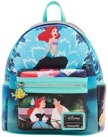 Mini sac à dos La Petite Sirène Princesse Scène Loungefly