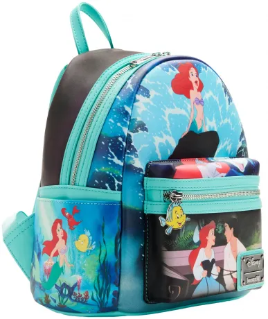 Mini sac à dos La Petite Sirène Princesse Scène Loungefly
