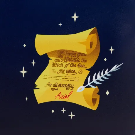 Mini sac à dos Antre d&#039;Ursula Glow Loungefly