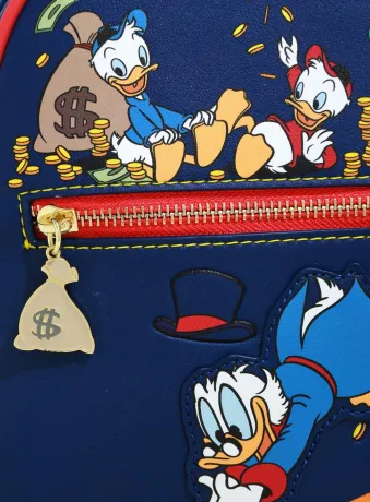 Mini sac à dos La Piscine de Pièces d&#039;Or de Picsou Loungefly