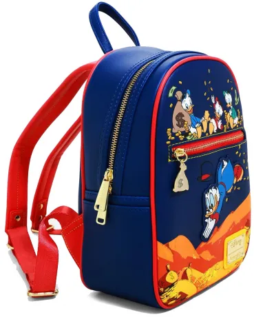 Mini sac à dos La Piscine de Pièces d&#039;Or de Picsou Loungefly