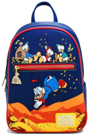 Mini sac à dos La Piscine de Pièces d&#039;Or de Picsou Loungefly