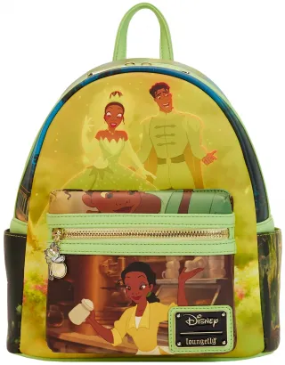 Mini sac à dos La Princesse et la Grenouille Princesse Scène Loungefly