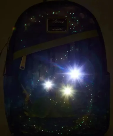 Mini sac à dos La Princesse et la Grenouille Scène Glow Loungefly