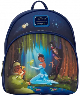 Mini sac à dos La Princesse et la Grenouille Scène Light Up Loungefly
