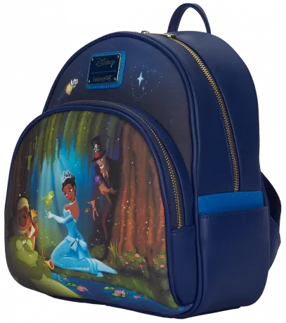 Mini sac à dos La Princesse et la Grenouille Scène Light Up Loungefly