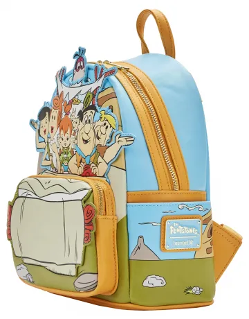 Mini sac à dos La Voiture des Pierrafeu Loungefly