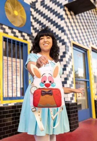 Mini sac à dos Lapin Blanc Cosplay Loungefly