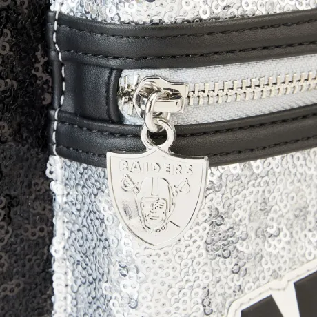 Mini sac à dos Las Vegas Raiders Sequin Loungefly