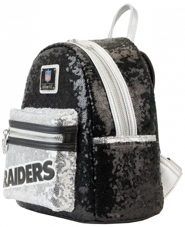 Mini sac à dos Las Vegas Raiders Sequin Loungefly