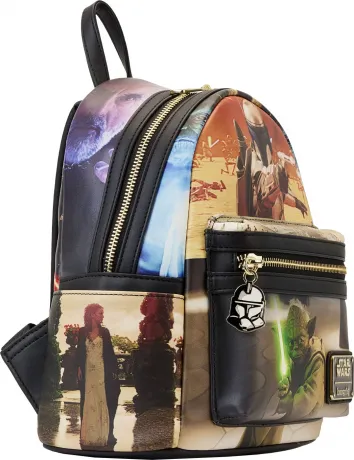 Mini sac à dos l&#039;Attaque des Clones Scènes Loungefly