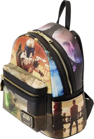 Mini sac à dos l&#039;Attaque des Clones Scènes Loungefly