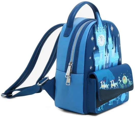 Mini sac à dos le Château de Cendrillon avec son Carrosse Loungefly