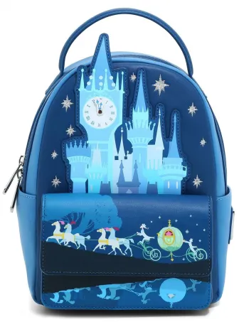 Mini sac à dos le Château de Cendrillon avec son Carrosse Loungefly