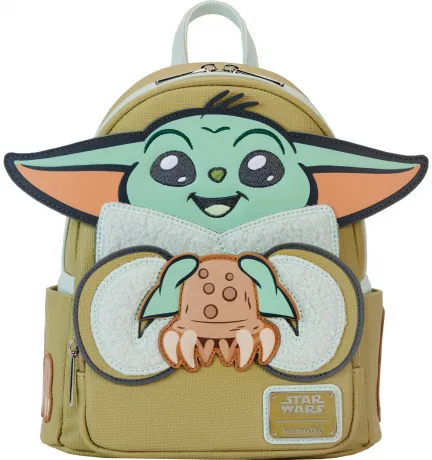 Mini sac à dos Le Mandalorien Grogru et Crabe Loungefly