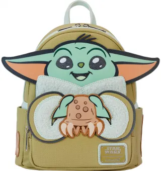 Mini sac à dos Le Mandalorien Grogru et Crabe Loungefly